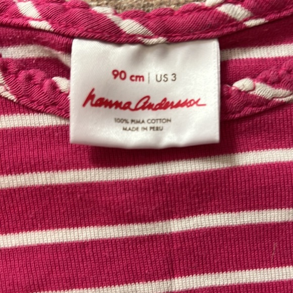 Hanna Andersson Stripe Long Sleeve Tee - Picture 2 of 3